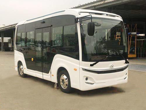 6 Meter Coach EV City Bus 90.24kwh 160KM-180KM Endurance Range Kendaraan listrik