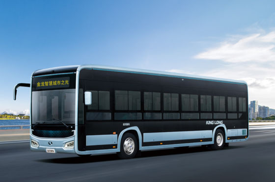 KINLONG 5G اتوبوس شهری الکتریکی خالص اتوبوس عمومی 12M 28 صندلی