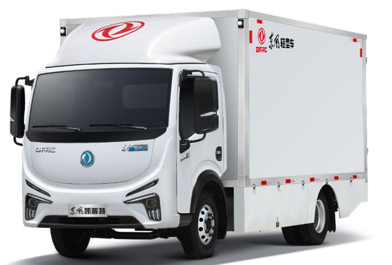 کامیون کانتینر باربری الکتریکی 6000kg GVW کامیون الکتریکی Dongfeng EV