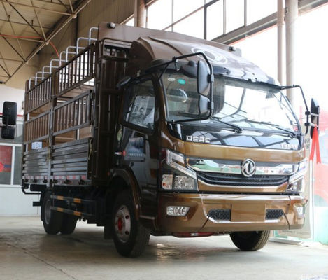 Cabina più larga Diesel 4x4 Cargo Truck Peso leggero 5.5T Asse posteriore nominale