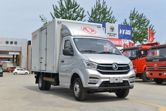 Benzinli Motor Büyük Kargo Kamyonu Beyaz 1-1.5T 120HP