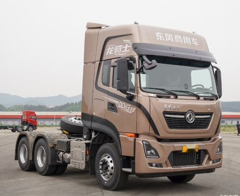 6x4 CNG Semi Truck 470HP Euro 5 Nível de Emissões 90km/h