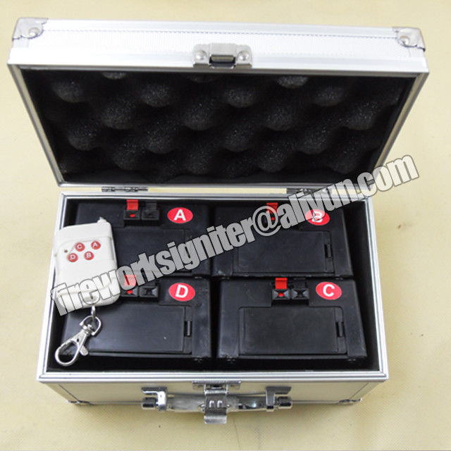 Dia4.2cm 4 Cues Wireless Cold Flame Remote Firing System