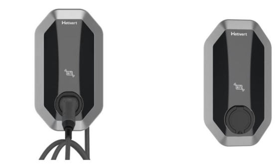 Estações de carregamento de CCS montadas na parede de 7KW 11KW AC EV Fast Charger