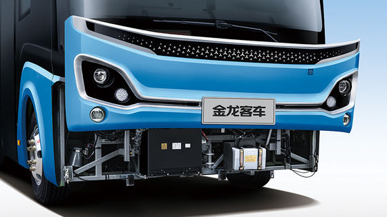 6 Meter Coach EV City Bus 90.24kwh 160KM-180KM Endurance Range Electric Vehicle