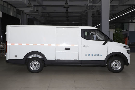 75KW Dongfeng Mini EV Bus برای حمل و نقل لجستیکی 1280kg