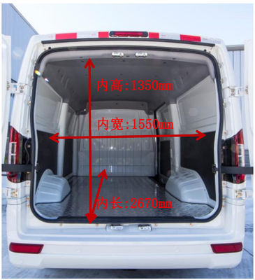 11 Seater Mini Dongfeng Electric Van 30kw 70kw Motor