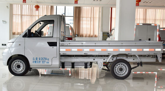 1-2 Ton Listrik Mini EV Bus Pickup Truck Dengan Pagar