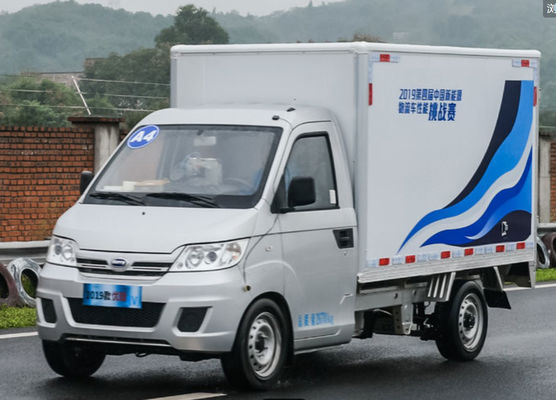 EV Freezer Box Cargo Container Truck 30KW 60KW Cabin Type