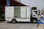 Caminhão de carga elétrico de carga de 85kw 230KM com caixa refrigerada