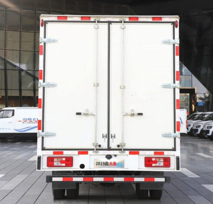 EV Electric Cargo Container Truck 85kw 230KM With Refrigerated Box