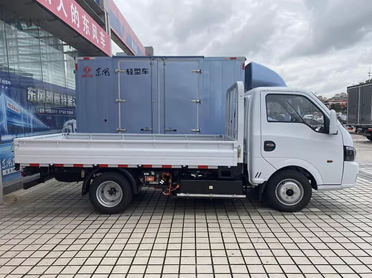 DFAC 4x2 EV caminhão elétrico pickup 3 lugares fila única