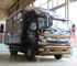 Daha geniş kabin dizel 4x4 kargo kamyonu hafif ağırlık 5.5T Arka aks nominal