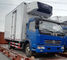 Dongfeng Diesel Freezer Cargo Container Truck 8T Do dostarczania leków