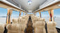 Kinglong 9m Kota Travel Coach Bus 40 Kursi 13000kg