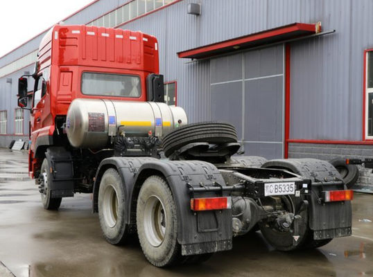 420HP 6x4 Heavy Duty Cng Trucks Tractor Eur.IV Emission