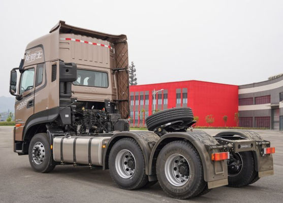 6x4 CNG Semi Truck 470HP Euro 5 Emssioni Level 90km/h