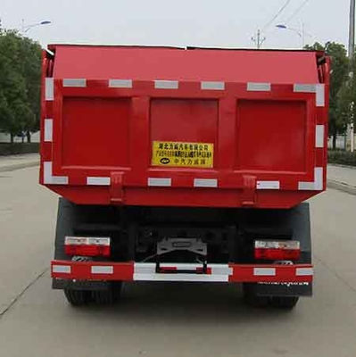 Euro V Garbage Trash Dump Truck Front Loader 81kw 110hp