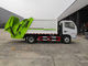 Caminhão de descarte de lixo diesel Compactor Barril montado 110km / h