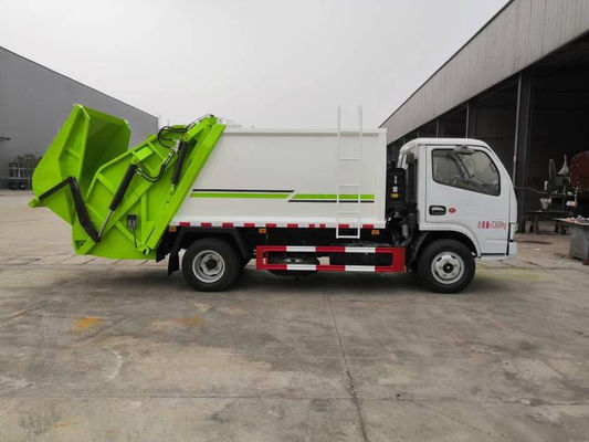 Diesel Garbage Disposal Truck Compactor Barrel Mounted 110km/h