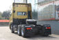 Heavy Duty 40T Cap Tractor 6x4 CNG Powered Trucks Trailer 8 Wheeler