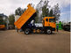 96kw 4x2 camión de construcción de carga pesada 6 ruedas transmisión manual